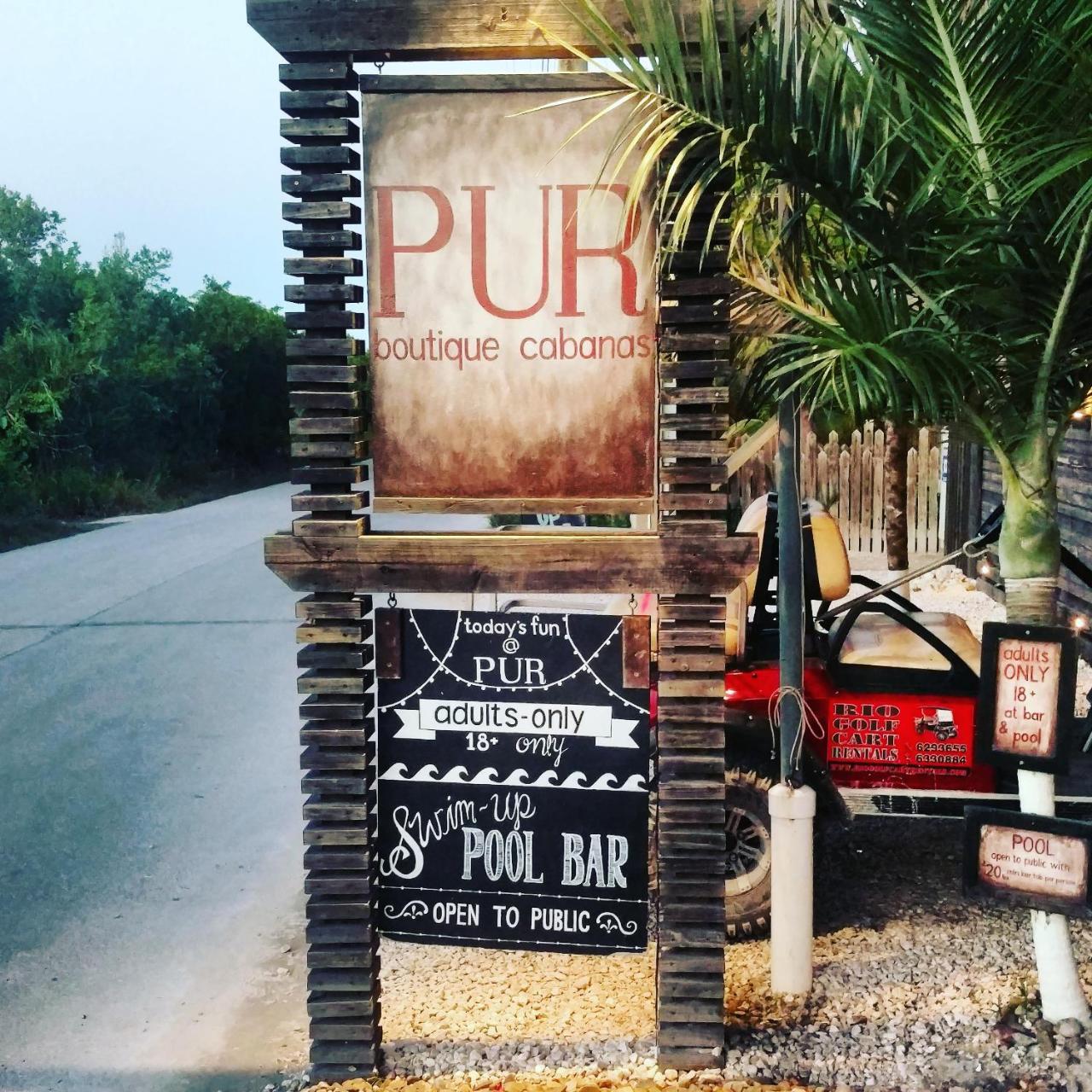 Pur Boutique Cabanas, Adults Only San Pedro  Zewnętrze zdjęcie